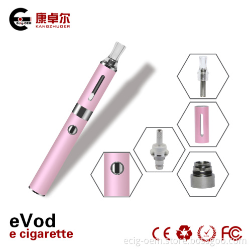 Evod E Cigarette with Changeable Dual Coil Clearomizer
